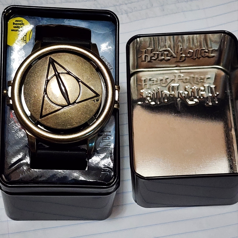 Gold and Black Watch